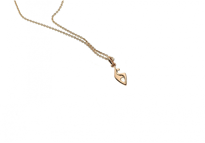 Kleiner Gold-Kids Anhänger