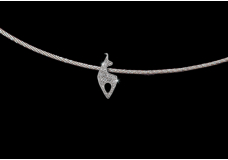 Kleiner Brillant Kitz-Anhänger