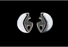 Diamant Kitz-Manschettenknöpfe