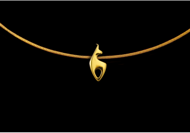 Kleiner Kitz-Anhänger